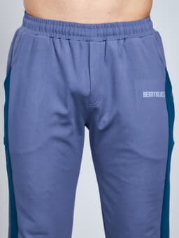 PREMIUM DRY-FIT TRACK PANTS - STEEL GREY