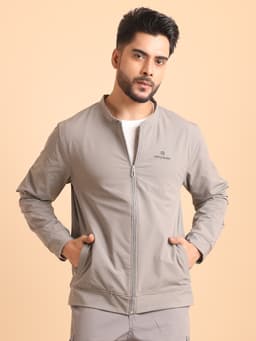 PREMIUM COMFORT BOMBER JACKETS-L.GREY