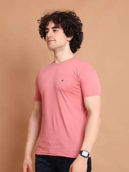 BASIC ROUND NECK HALF SLEEVE - LTONION