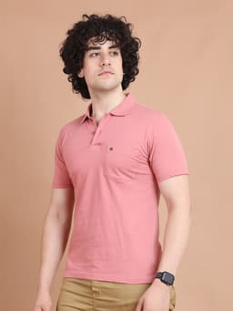BASIC POLO NECK HALF SLEEVE - LTONION