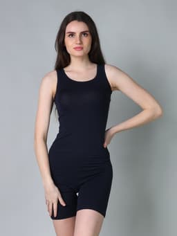 WOMEN'S PREMIUM STRETCHABLE CAMISOLE - NAVY