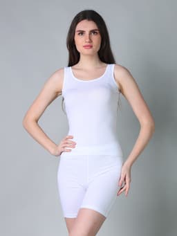 WOMEN'S PREMIUM STRETCHABLE CAMISOLE - OFFWHITE