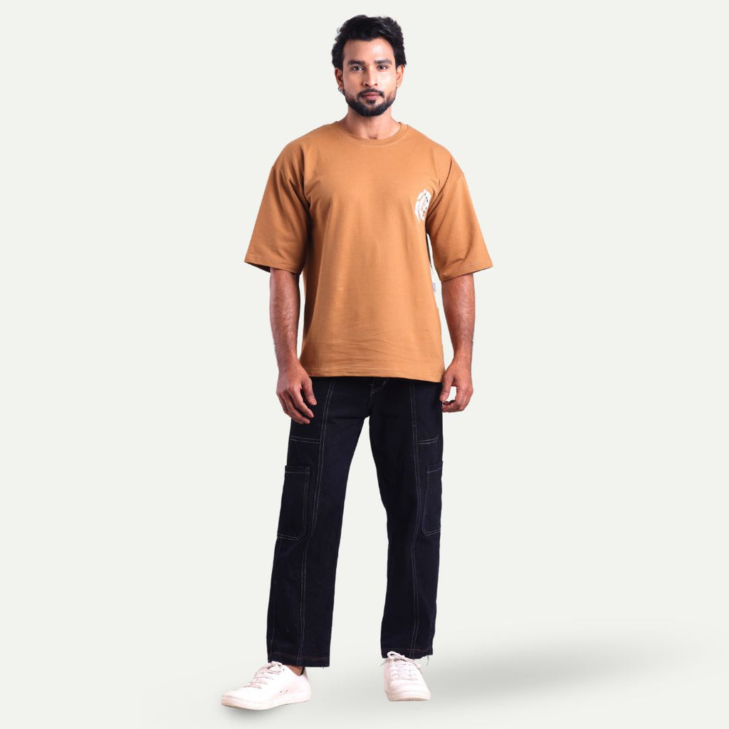 Men's Oversized Graphic T-Shirt - Tiger Edition