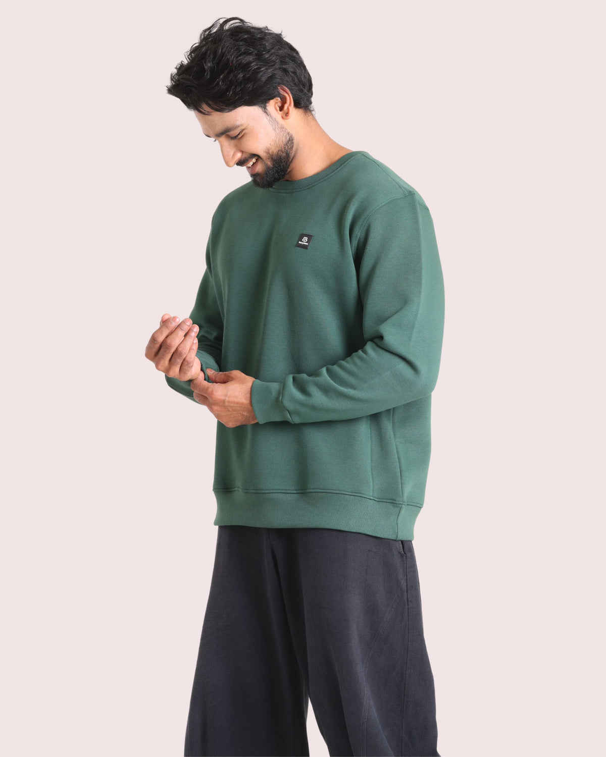 Driftline Crewneck Fleece Sweatshirt